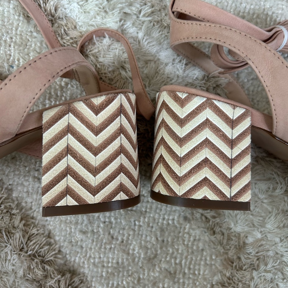 Anthropologie ankle tie sandal - Picture 5 of 9